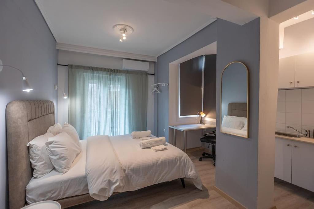 Ferienwohnung Όμορφο Στούντιο Στο Κέντρο Της Πόλης. Larissa Exterior foto
